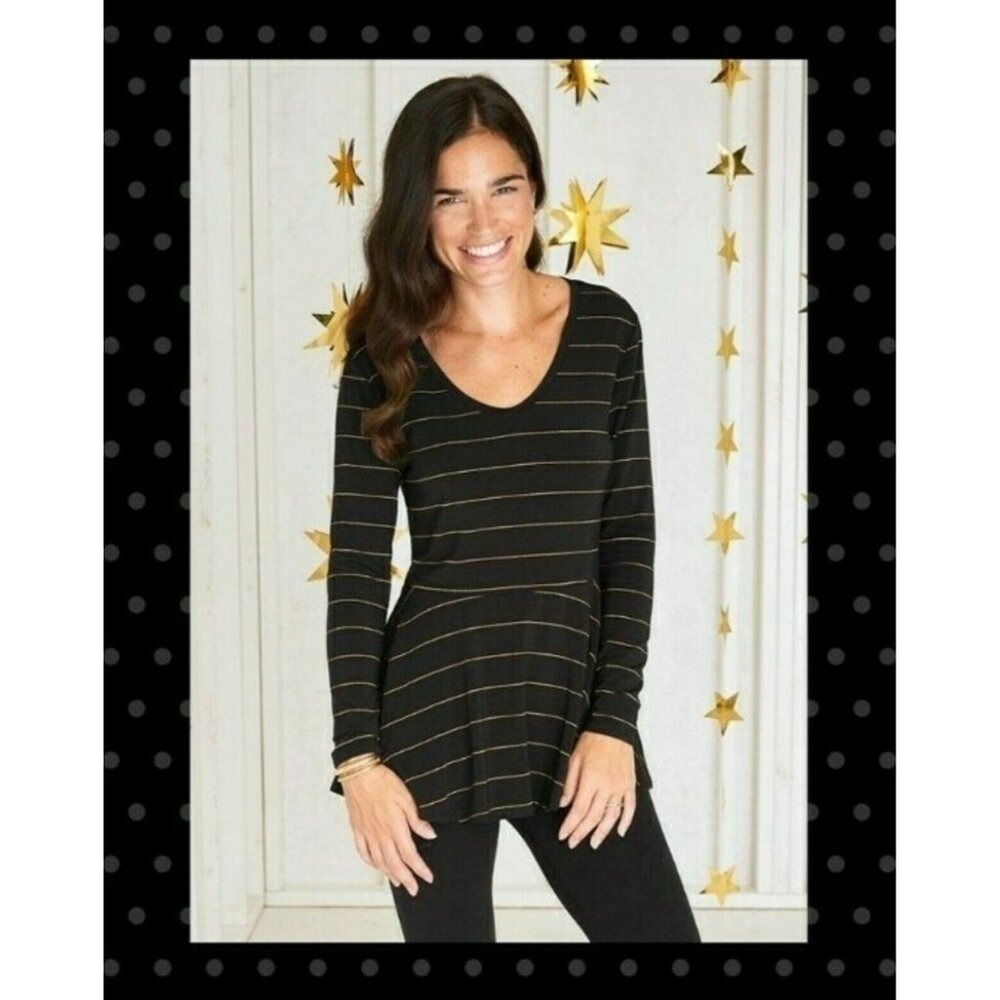 Matilda Jane Modal Peplum Top - Women Small NWT